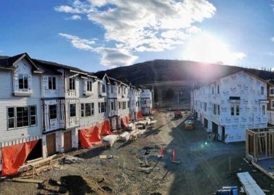 TI Roof Rescue Multi Family New Construction Roofing Project Gellatly Townhome Development, West Kelowna